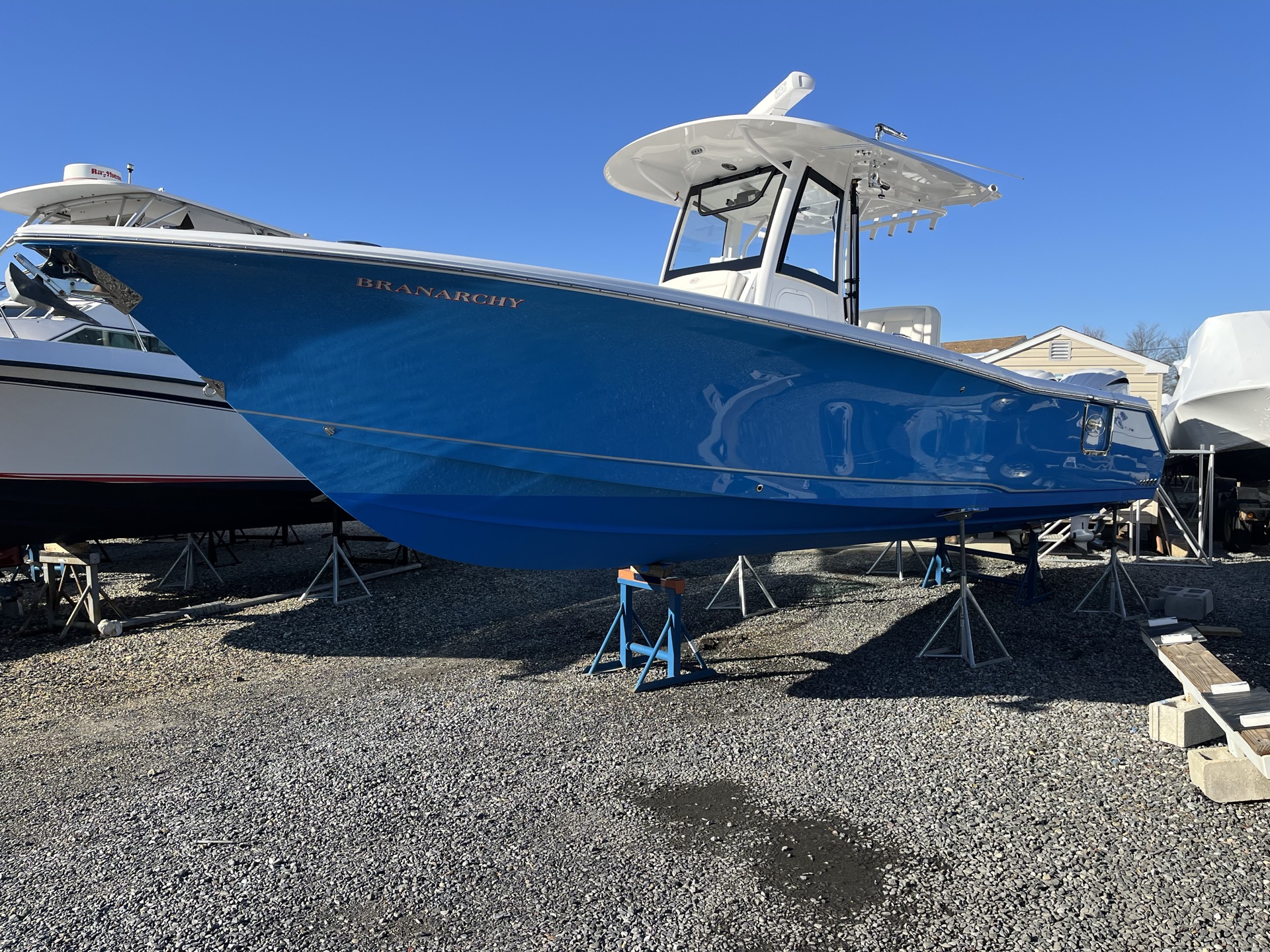 The Branarchy, a Sea Hunt Gamefish 30' charter boat